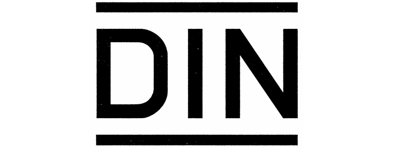 the DIN logo